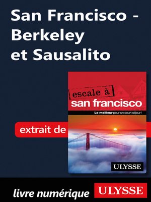 cover image of San Francisco--Berkeley et Sausalito